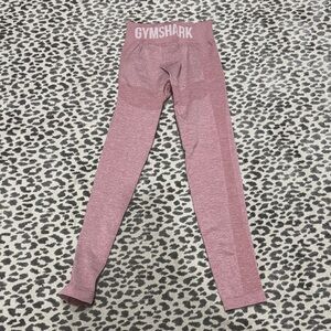 Gymshark Heathered Pink Leggings